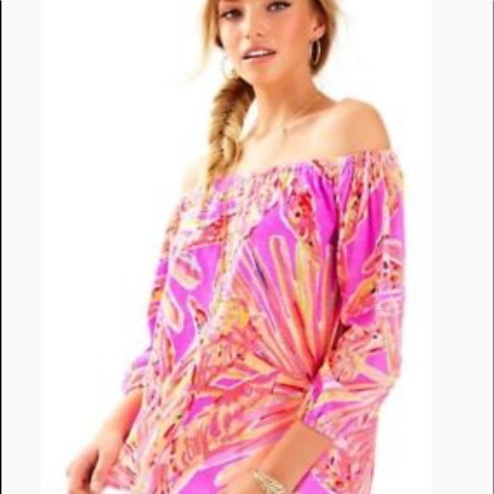 NWOT-Lilly pulitzer enna off shoulder top
